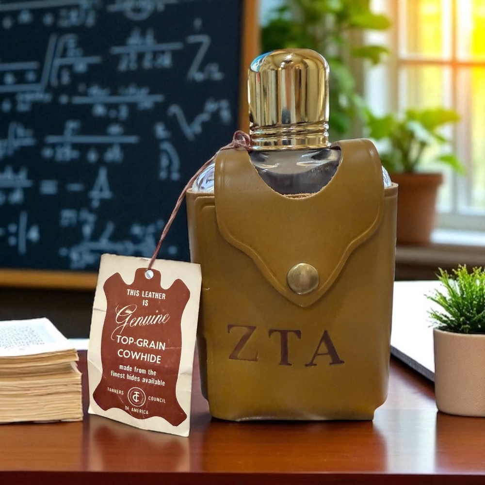 ZTA Sorority VINTAGE Flask